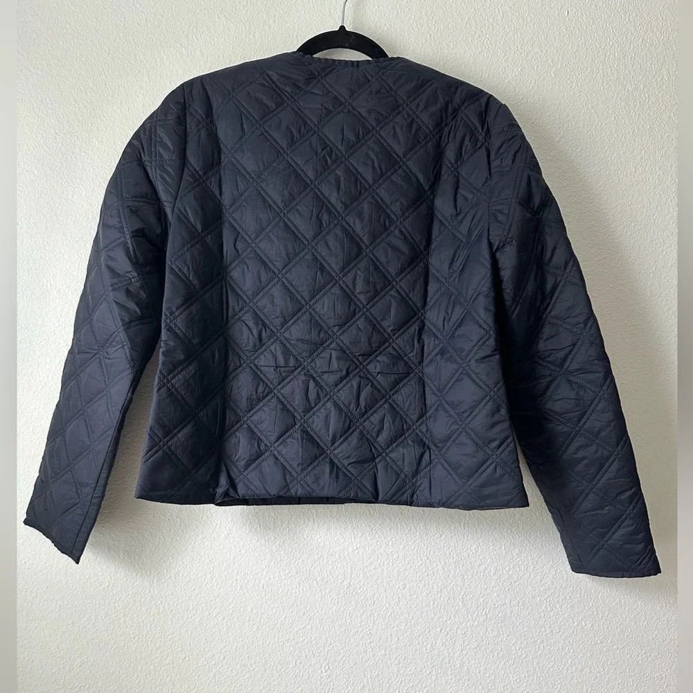 Veronica Beard  Navy Shalia Quilted Jacket - Picture 10 of 10